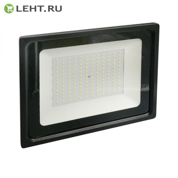 Светодиодный прожектор LED 150W 220-240В 10500Лм 6500К IP65 (черный)