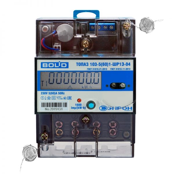 BOLID-Топаз-103-5(60): Электросчетчик многотарифный
