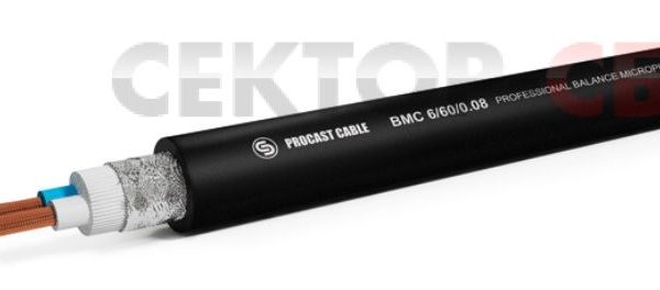 PROCAST Cable BMC 6/60/0.08 CVGaudio Микрофонный балансный кабель