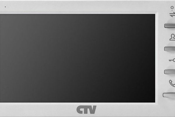 CTV-M4700AHD (белый ): Монитор домофона цветной с функцией «свободные руки»