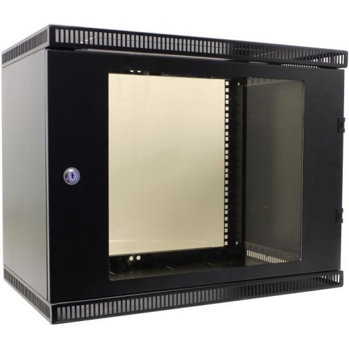 NT WALLBOX LIGHT 15-65 B (176979): Шкаф телекоммуникационный 19" настенный антивандальный, дверь стекло-металл