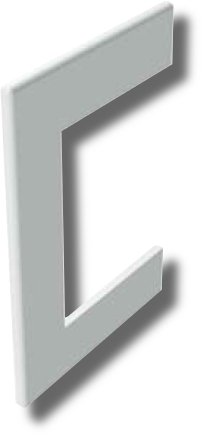 Рамка для ввода в стену/коробку/потолок RQM 200 (01779): Рамка для ввода в стену/коробку/потолок, для короба