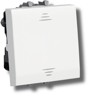 Выключатель Avanti 2 модуля белое облако (4400102): Выключатель