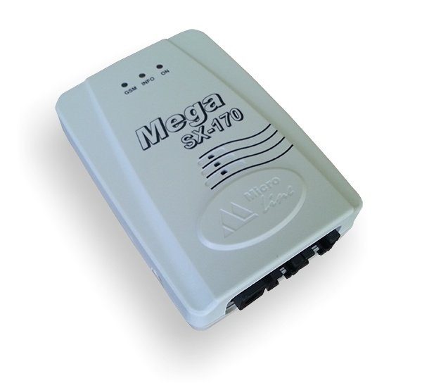 Mega SX-170M: Беспроводная GSM сигнализация с управлением со смартфона