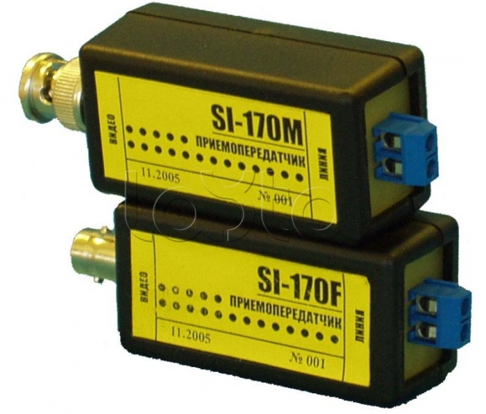 Устройство приема/передачи видеосигнала по витой паре, пассивное Защита информации SI-170F