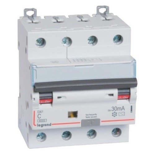 АВДТ DX3 4П C16А 30MA-AC (411186): Автоматический выключатель дифференциального тока