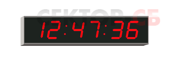 4010E.057.R.S.24VDC WHARTON Вторичные цифровые часы