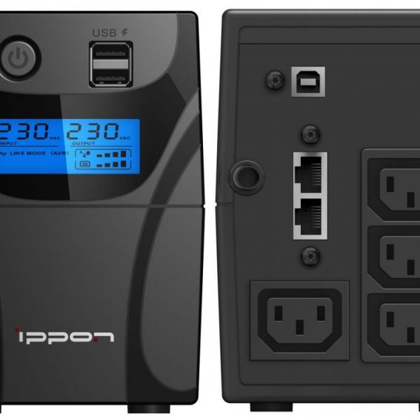 Ippon Back Power Pro II 800 (1030309): Источник бесперебойного питания