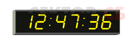 4010E.057.Y.S.EU WHARTON Вторичные цифровые часы