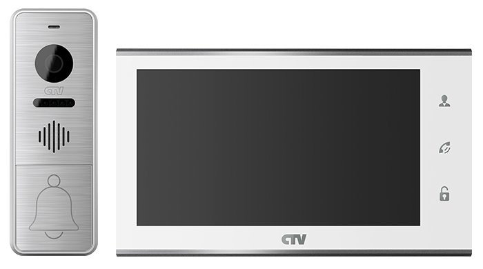 CTV-DP4705AHD W (белый): Комплект видеодомофона