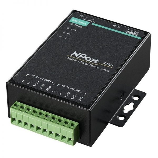 NPort 5232I: 2-портовый асинхронный сервер