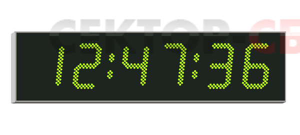 4010NE.170.G.S.EU WHARTON Вторичные цифровые часы