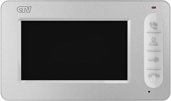 CTV-M400 (белый): Монитор домофона цветной с функцией «свободные руки»
