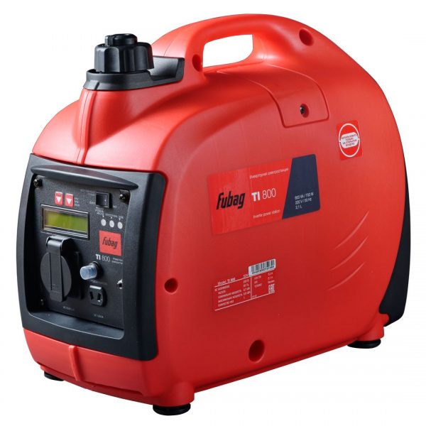 Бензиновый цифровой генератор Fubag TI 800 0,7 кВт 220 В