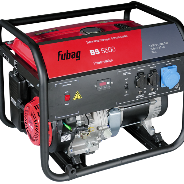 Бензиновый генератор FUBAG BS 5500 5 кВт 220 В