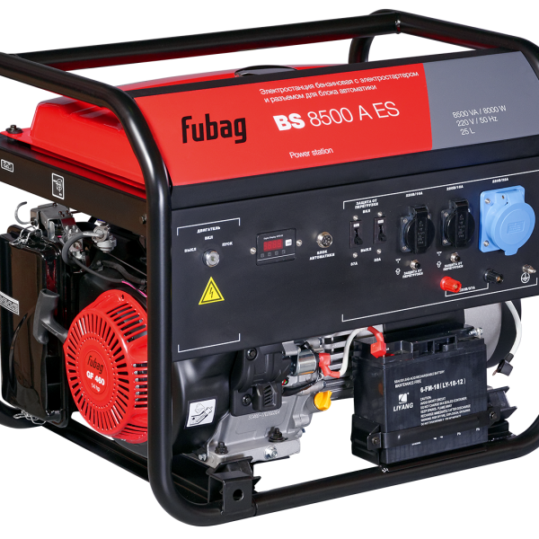 Бензиновый генератор FUBAG BS 8500 A ES 8 кВт 220 В