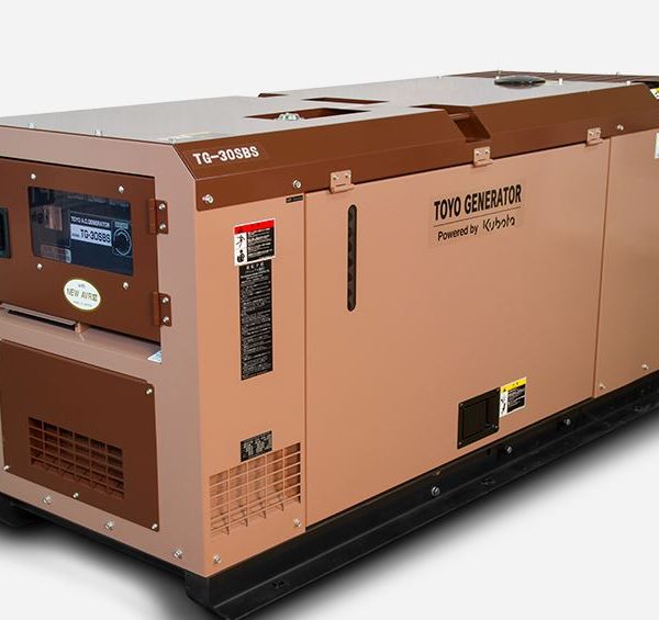Дизельный генератор TOYO TG-30SBS 23,8 кВт 220 В шумозащитный кожух