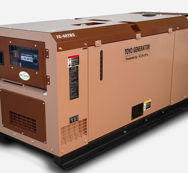 Дизельный генератор TOYO TG-40TBS 24,4 кВт 380 В шумозащитный кожух