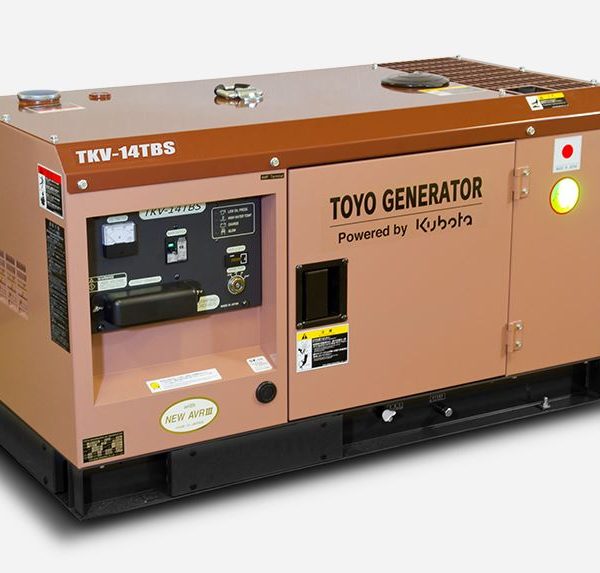 Дизельный генератор TOYO TKV-14TBS 8,6 кВт 380 В шумозащитный кожух