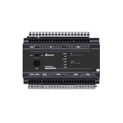 DVP20ES200TE Контроллер 12DI/8DO (Transistor), 3 COM: 1 RS-232, 2 RS-485, Ethernet