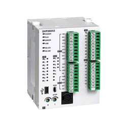 DVP20SX211R Контроллер: 8DI, 6DO, 4AI, 2AO (Relay), 2 шины расширения, USB, SLIM