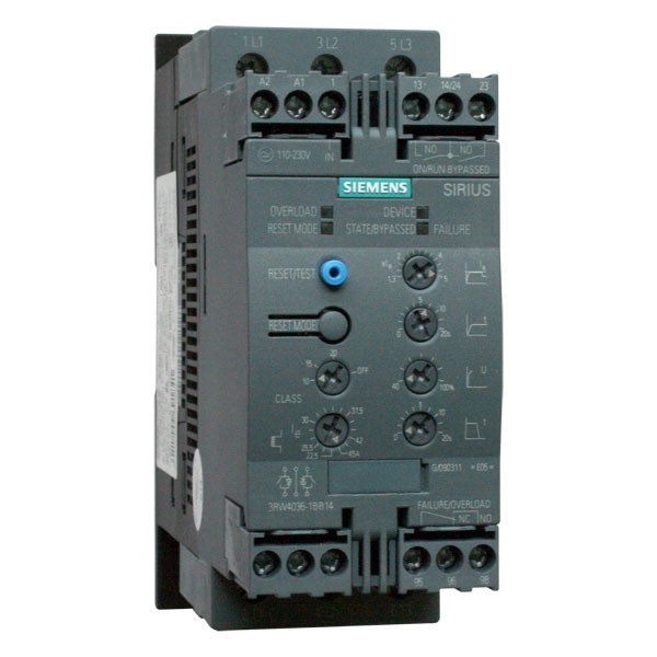 Устройство плавного пуска Siemens 3RW4028-1BB05 18.5кВт 380В