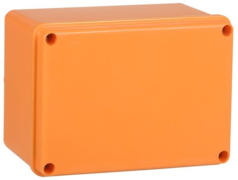 Коробка 150х110х85 6P IP44 (UKF20-150-110-085-6-16-09): Коробка распаячная огнестойкая с гладкими стенками