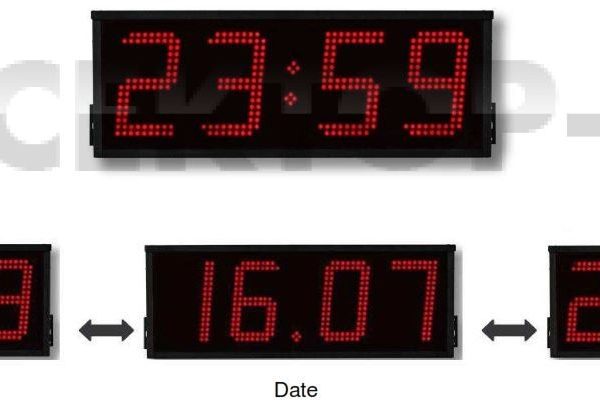 HMD-TFR25-LED SCHAUER Вторичные цифровые часы