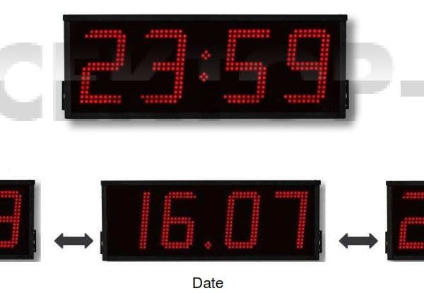 HMD-TFR15-LED SCHAUER Вторичные цифровые часы