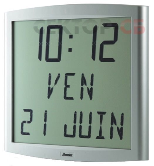Cristalys Date DCF BODET Вторичные цифровые LCD часы