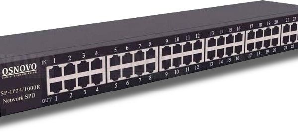 SP-IP24/1000R: Устройство грозозащиты цепей Ethernet