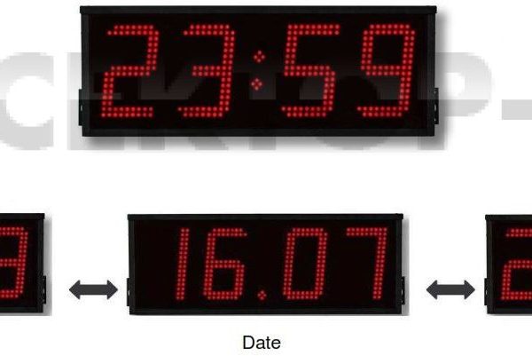 HMD-TFR45-LED SCHAUER Вторичные цифровые часы