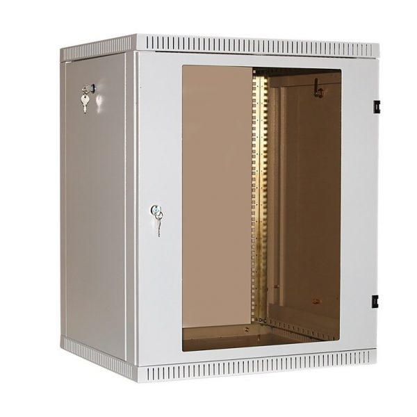 NT WALLBOX 12-65 G (084697): Шкаф телекоммуникационный 19" настенный, дверь стекло-металл