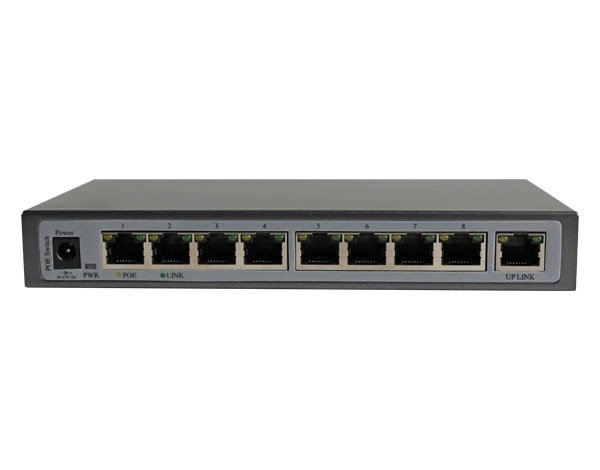 CO-SWP9: Коммутатор 8-портовый Gigabit Ethernet с PoE