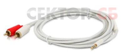 PROCAST Cable m-MJ/2RCA.2 CVGaudio Акустический стерео кабель