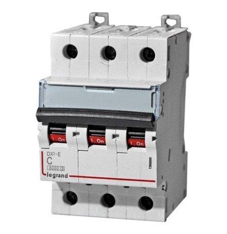 Автоматический выключатель DX3 3П С63A 6000/10kA (407865): Автоматический выключатель