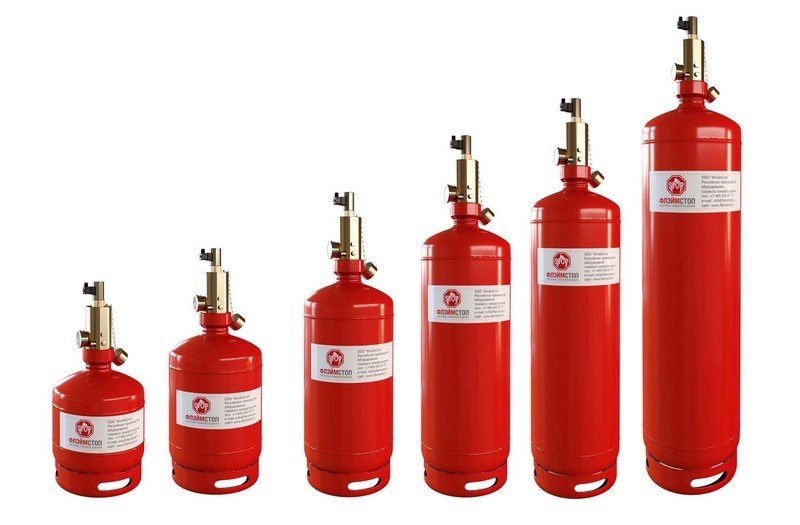 МГА-ФС(65-120-50)-УЭМП-С: Модуль газового пожаротушения
