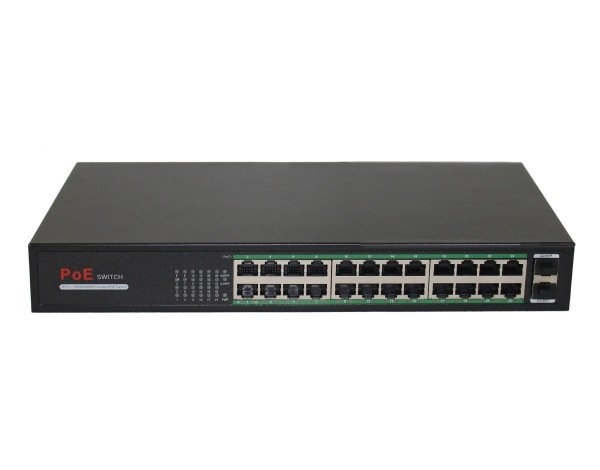 CO-SWP24GFv2: Коммутатор 24-портовый Gigabit Ethernet с PoE